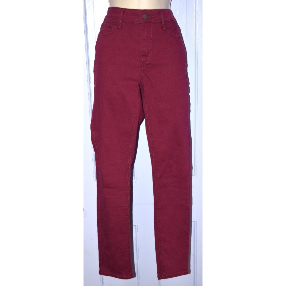 Old Navy Burgundy Rockstar Jeans  size 8